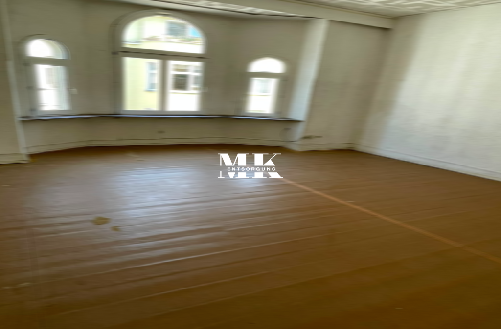 Entrümpelung bei einem Auftrag von MK Entsorgung